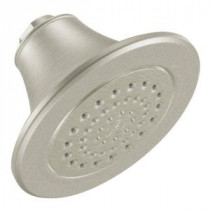 Icon 1-Spray 5-7/8 in. Showerhead in Brushed Nickel