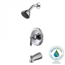 Hathaway Single-Handle 1-Spray Tub and Shower Faucet in Polished Chrome