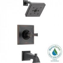 Dryden 1-Handle H2Okinetic 1-Spray Tub and Shower Faucet Trim Kit in Venetian Bronze (Valve Not Included)