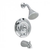 Tropic 1-Handle Tub and Shower Faucet Trim Kit in Chrome (Valve Sold Separately)