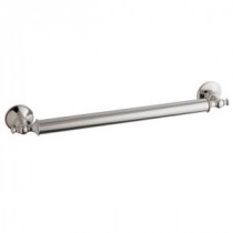 Traditional 18 in. x 2.5625 in. Concealed Screw Grab Bar in Polished Stainless