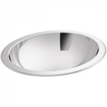 Bachata Undermount Stainless Steel Bathroom Sink in Stainless Steel with Mirror