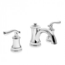 Winslet 8 in. Widespread 2-Handle Mid-Arc Bathroom Faucet in Chrome