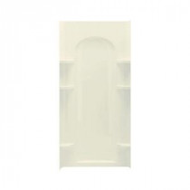 Ensemble 1.25 in. x 42 in. x 72-1/2 in. 1-piece Direct-to-Stud Shower Back Wall in Biscuit
