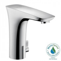 PuraVida Electronic Single Hole Touchless Bathroom Faucet with Temperature Control in Chrome