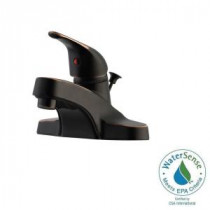 Middleton 4 in. Centerset 1-Handle Bathroom Faucet in Oil Rubbed Bronze