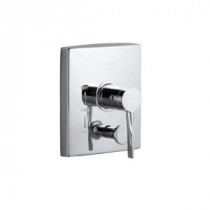 Stance 1-Handle Valve Trim Kit with Push-Button Diverter in Polished Chrome (Valve Not Included)