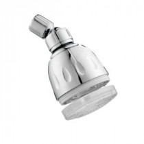 MagLED Illuminated 1-Spray 3 in. Showerhead in Brushed Nickel