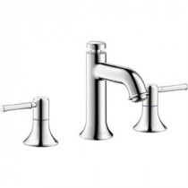 Talis C 8 in. Widespread 2-Handle Mid-Arc Bathroom Faucet in Chrome