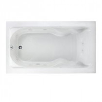 Cadet 6 ft. x 42 in. Whirlpool Tub in White