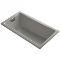 Tea-for-Two 5 ft. Air Bath Tub in Cashmere