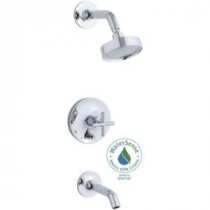 Purist 1-Handle Tub and Shower Faucet Trim Kit in Polished Chrome (Valve Not Included)
