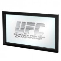 UFC I 26 in. x 15 in. Black Framed Logo Mirror