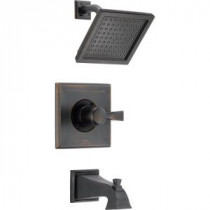 Dryden 1-Handle Tub and Shower Faucet Trim Kit Only in Venetian Bronze (Valve Not Included)