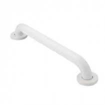 Home Care 30 in. x 1-1/4 in. Concealed Screw Grab Bar in White