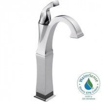 Dryden Single Hole Single-Handle Vessel Bathroom Faucet with Touch2O.xt Technology in Chrome