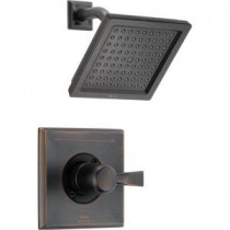 Dryden 1-Handle 1-Spray Raincan Shower Faucet Trim Kit in Venetian Bronze (Valve Not Included)