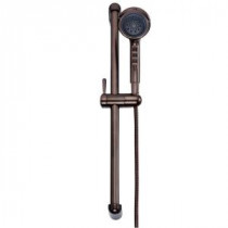 24 in. Three-Function Slide Bar Assembly in Oil Rubbed Bronze (DISCONTINUED)