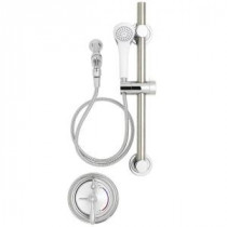 Sentinel Mark II Regency 1-Handle 1-Spray Shower Faucet with Hand Shower and Pressure Balance Valve in Polished Chrome