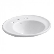 Iron Works Wall-Mount Bathroom Sink in White