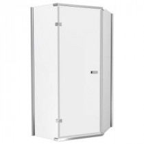 35-7/8 in. x 35-7/8 in. x 71-7/8 in. Semi-Frameless Neo Angle Shower Enclosure