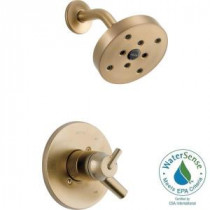 Trinsic 1-Handle Shower Only Faucet Trim Kit in Champagne Bronze (Valve Not Included)