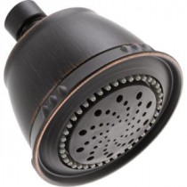 Touch-Clean 5-Spray 3 1/2 in. Fixed Shower Head in Venetian Bronze