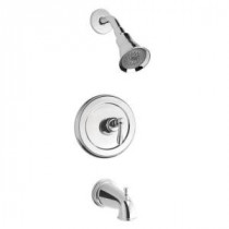 Montbeliard Single-Handle 1-Spray Tub and Shower Faucet in Chrome