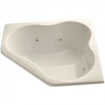 ProFlex 5454 4.5 ft. Whirlpool Bath Tub in Almond