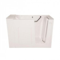 Studio Lifestyle 4.3 ft. Walk-In Air Bath Tub with Right Hand Drain in White