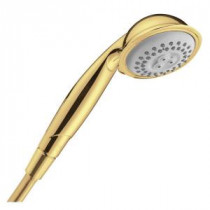 Croma C 75 2-Spray Hand Shower in Polished Brass