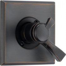 Dryden Monitor 17 Series 1-Handle Volume and Temperature Control Valve Trim Kit in Venetian Bronze (Valve Not Included)