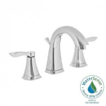 8 in. Widespread 2-Handle Bathroom Faucet in Chrome