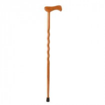 37 in. Twisted Cherry Walking Cane