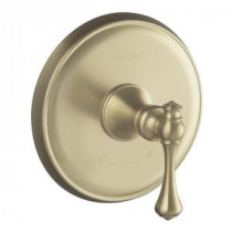 Revival 1-Handle Thermostatic Valve Trim Kit in Vibrant Brushed Bronze (Valve Not Included)