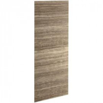 Choreograph 0.3125 in. x 32 in. x 96 in. 1-Piece Shower Wall Panel in VeinCut Sandbar for 96 in. Showers