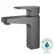Jackson Single Hole 1-Handle 1.2 GPM CALGreen Bathroom Faucet in Matte Black