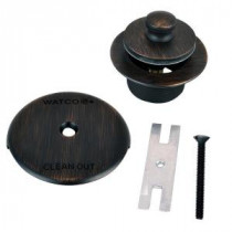 1.865 in. Overall Diameter x 11.5 Threads x 1.25 in. Lift and Turn Trim Kit, Oil-Rubbed Bronze