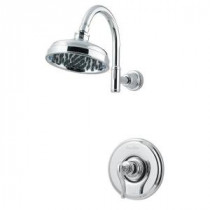 Ashfield Single-Handle Shower Faucet Trim Kit in Polished Chrome (Valve Not Included)