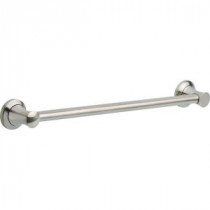 Transitional Decorative ADA 24 in. x 1.25 in. Grab Bar in Stainless