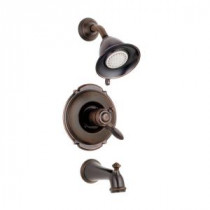 Victorian 1-Handle Tub and Shower Faucet Trim Kit in Venetian Bronze (Valve Not Included)