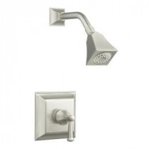 Memoirs 1-Handle Shower Faucet Trim Kit Only in Vibrant Brushed Nickel (Valve Not Included)